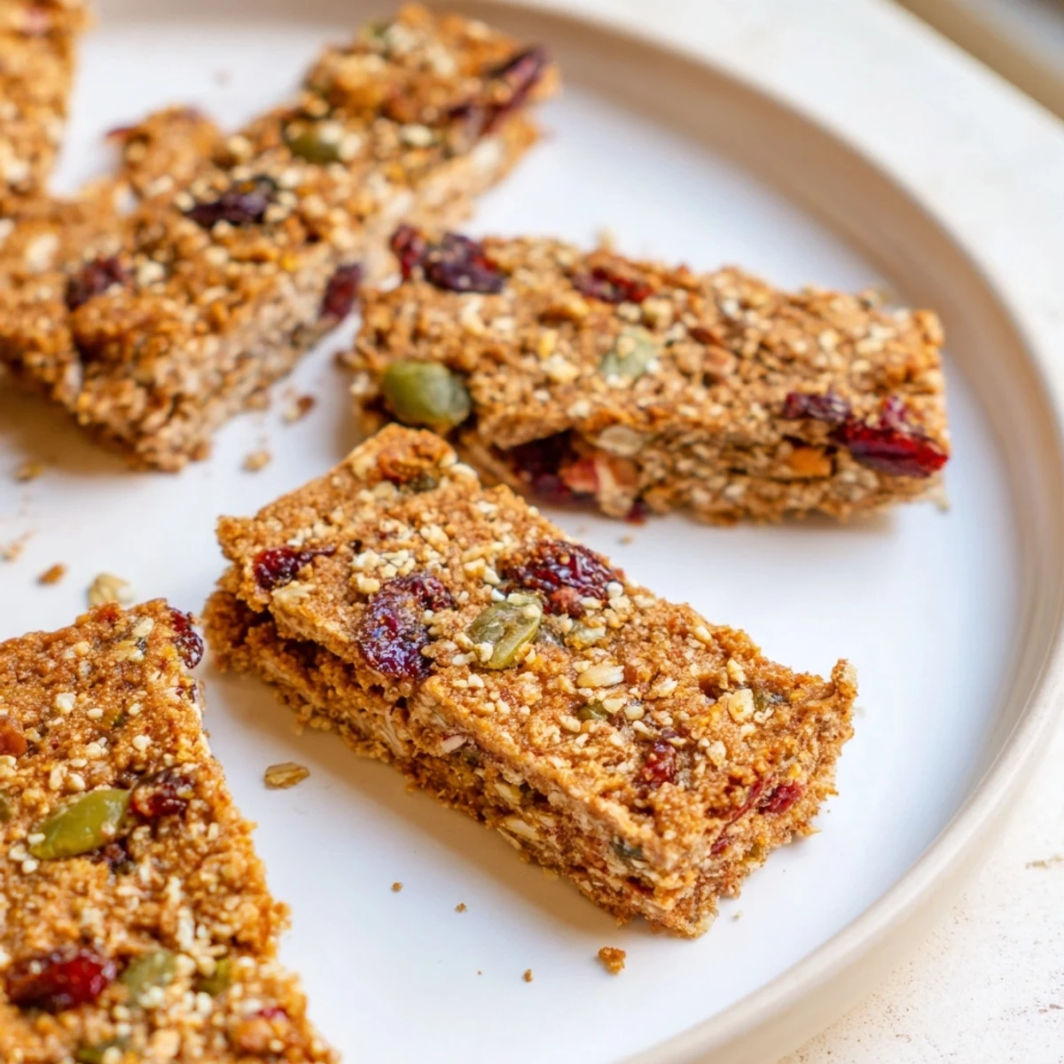 Soft-Baked Oatmeal Raisin Breakfast Cookies, golden brown and chewy, perfect with morning coffee.