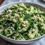 Spring Pea Mint Couscous Salad