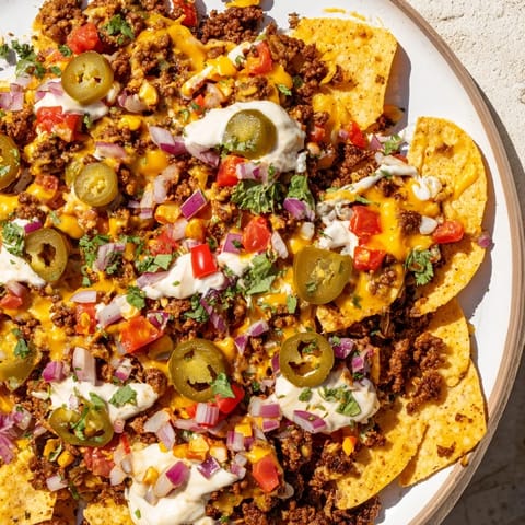 Classic Sheet Pan Beef Nachos