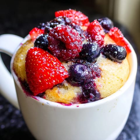 Mixed Berry Cobbler Mug