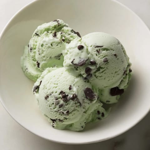 Mint Chocolate Chip Ice Cream
