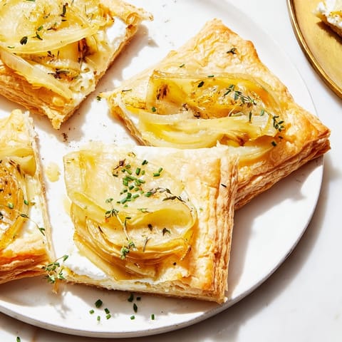 Caramelized Onion Rustic Tart