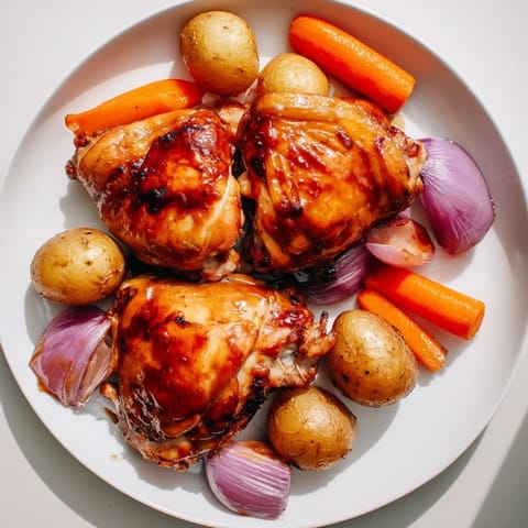 Maple Dijon Chicken Thighs