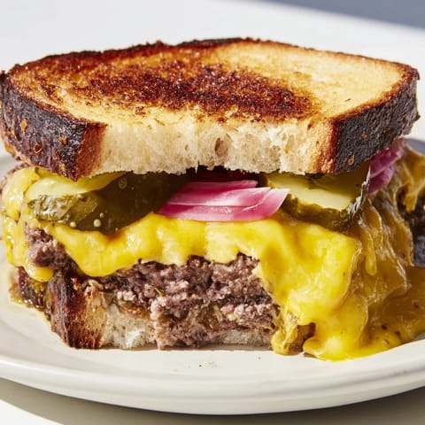 Smashed Burger Grilled Cheese