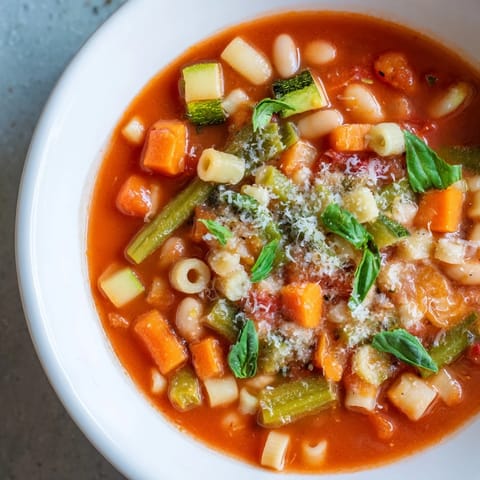 Tomato Basil Minestrone