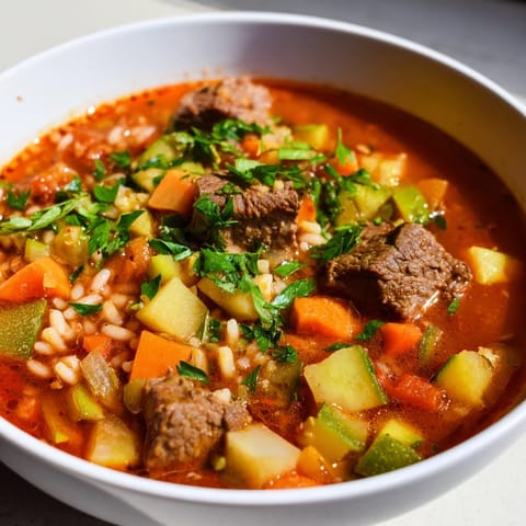 Algerian Lamb Chorba Soup