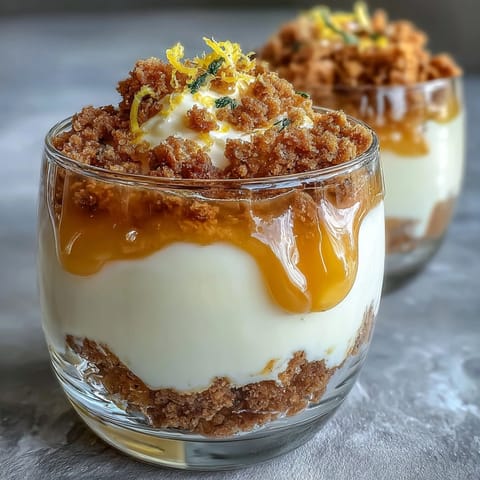 Fluffy Yogurt Lemon Parfait