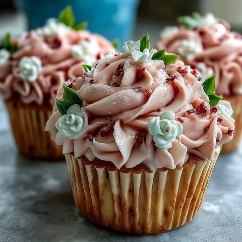 Baby Bloom Floral Cupcakes