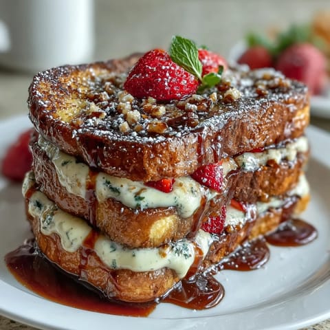 Mothers Day Strawberry French Toast