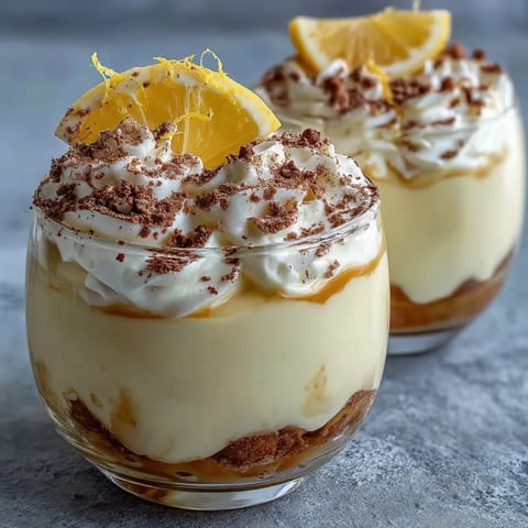 Zesty Homemade Limoncello Tiramisu Cups with creamy mascarpone and lemon-infused ladyfingers in elegant glass jars.