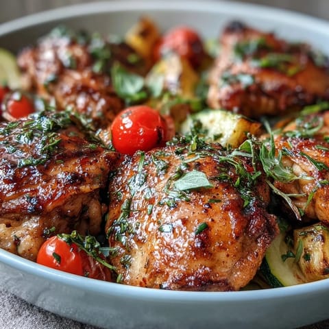 Spring Dinner Sheet Pan Chicken