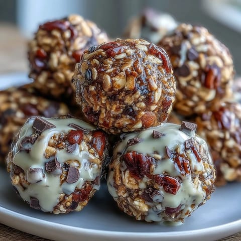 Wholesome energy balls with oats, peanut butter, and chocolate chips, perfect for soccer game snacking.
