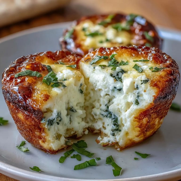 Savory Cottage Cheese Egg Bites, light and cheesy, ready to fuel your day with wholesome, no-carb goodness.