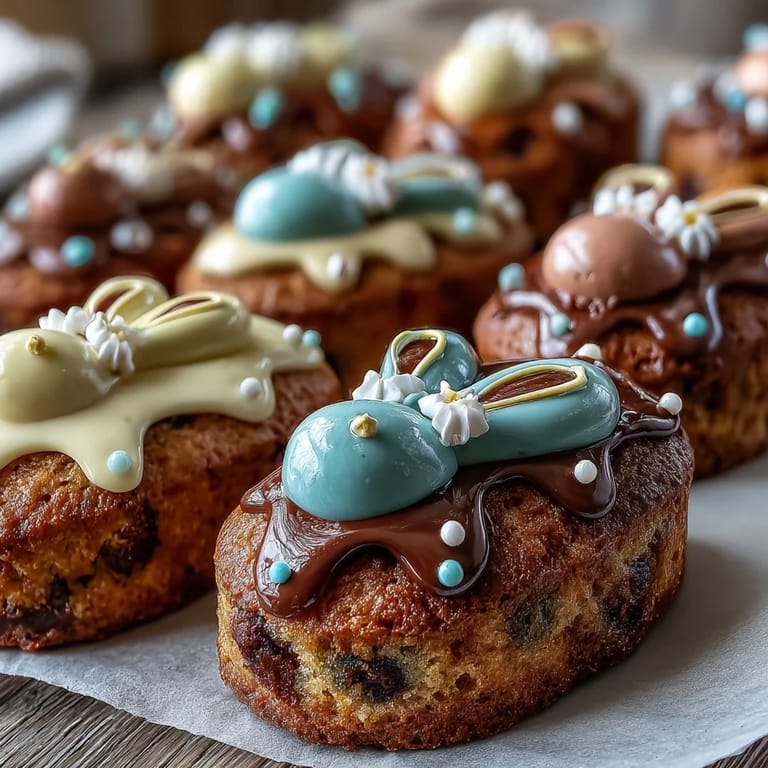 Soft and buttery Easter sugar cookies adorned with pastel royal icing, featuring charming shapes like bunnies, eggs, and chicks for springtime celebrations.