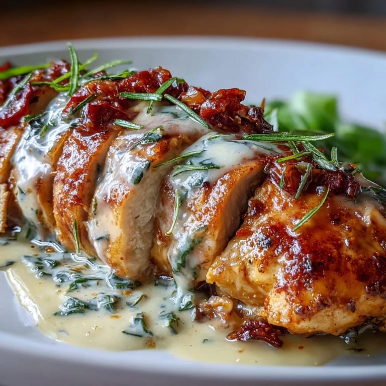 Decadent Marry Me Chicken dish, perfect with crusty bread to soak up the creamy sauce.